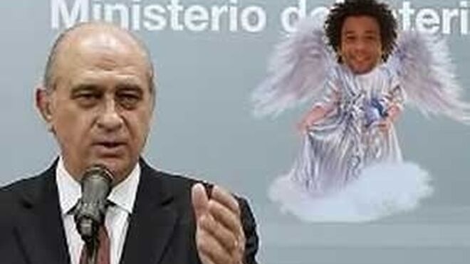 El ex ministro y su ángel de la guarda