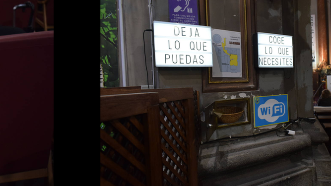 Deja lo que puedas, coge lo que necesites