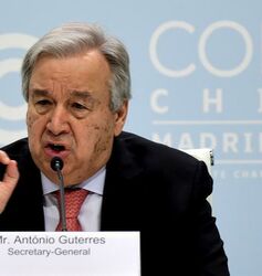 Antonio Guterres: "El Papa Es Una Voz Fuerte Sobre La Crisis Climática ...