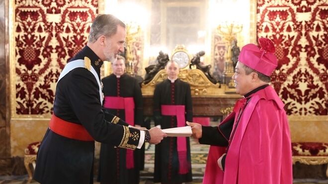 Presentación de las Cartas Credenciales del Nuncio de SS. en España