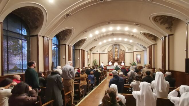 Acto de desagravio por la profanación de la capilla del Hospital Clínico Universitario