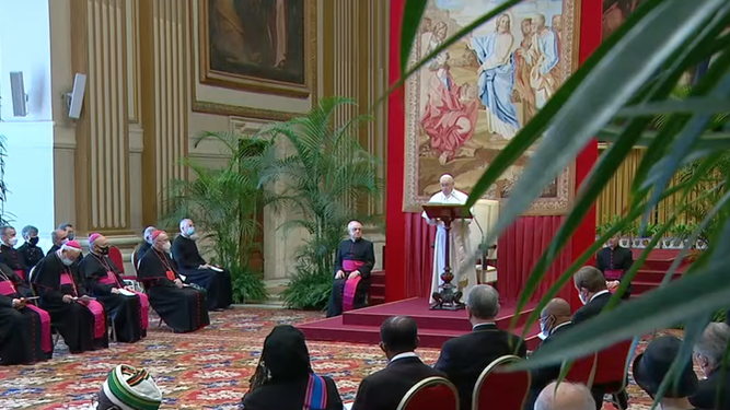 Discurso del Papa al Cuerpo Diplomático