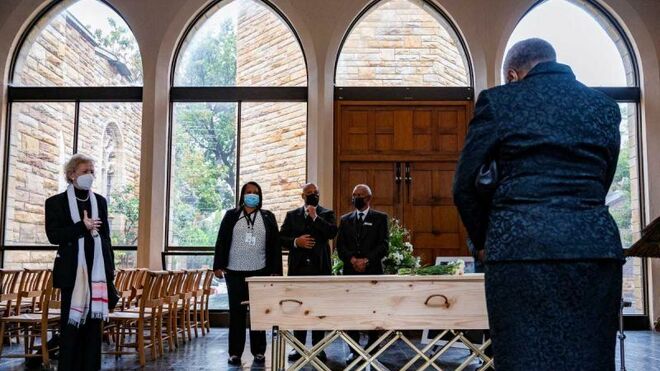 Las cenizas de Desmond Tutu reposan en Ciudad del Cabo