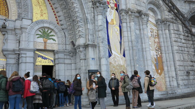 Mosaicos de Rupnik en Lourdes