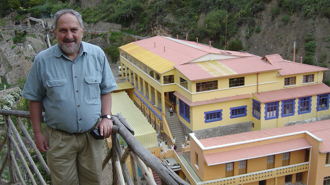 Alfonso Pedrajas, el padre Pica, en Bolivia