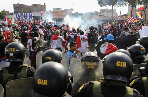 Protestas en Perú