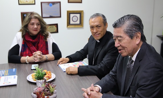 Sro. General del Celam y miembros del CMI