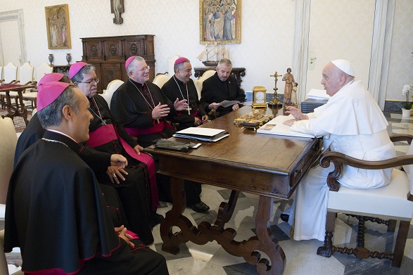 Presidencia del Celam y el Papa Francisco