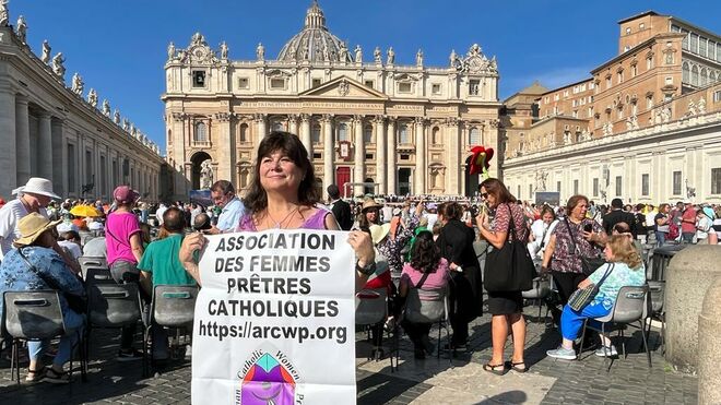 Christina Moreira, en el Vaticano