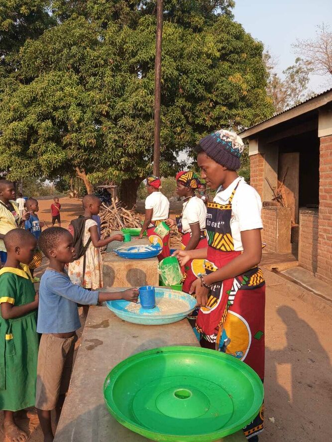 Manos Unidas y Mary's Meals en Malawi