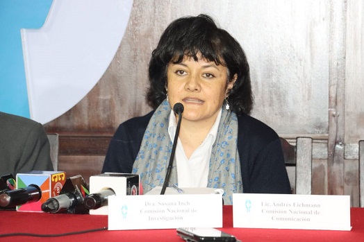 Susana Inch Comisión Nacional de Investigación