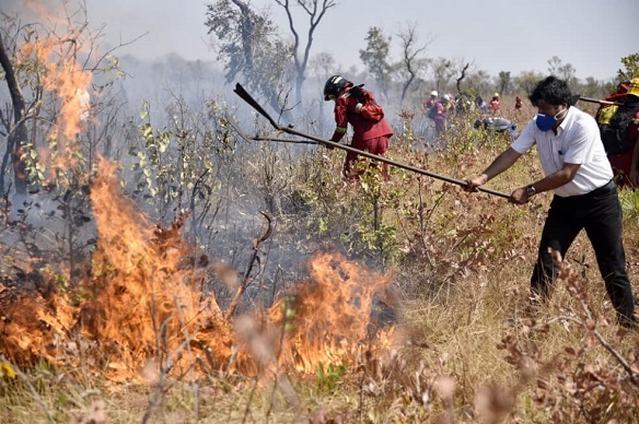 Incendios en Bolivia