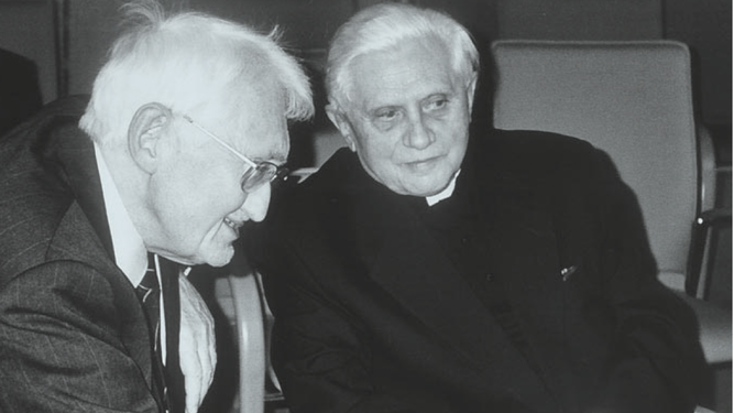 Jürgen Habermas y Joseph Ratzinger