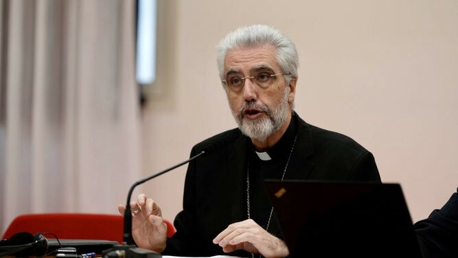 Mons. Luis Marín en el Encuentro Párrocos para el Sínodo