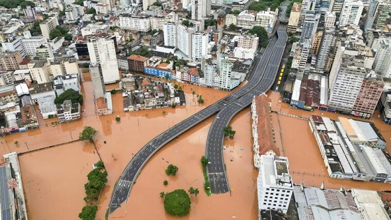 Inundaciones en Brasil