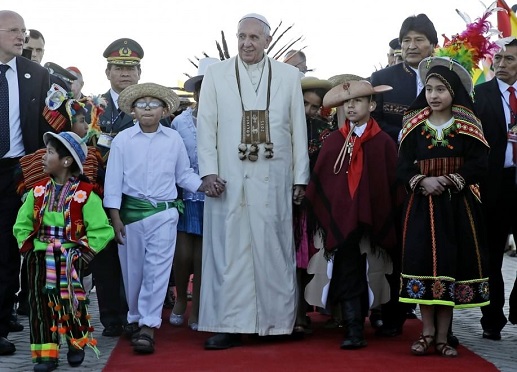 Papa Francisco en Bolivia