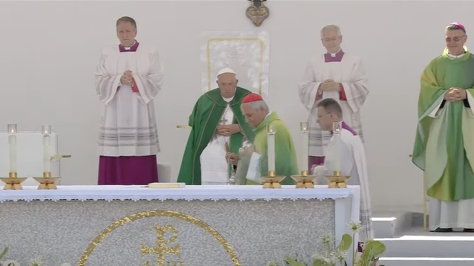 Misa del Papa en Trieste