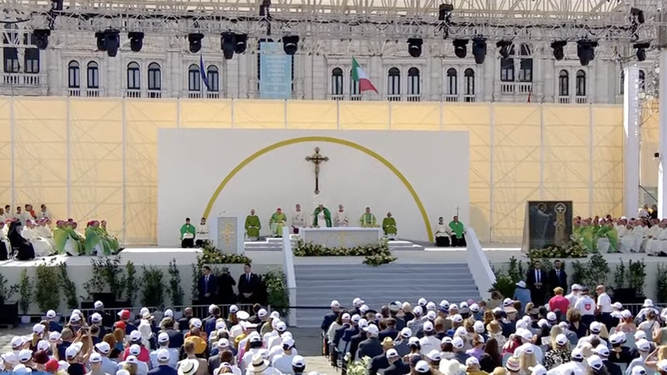 Misa del Papa en Trieste