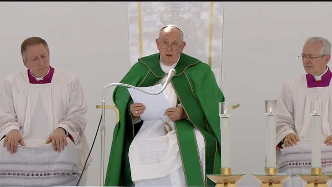 Misa del Papa en Trieste