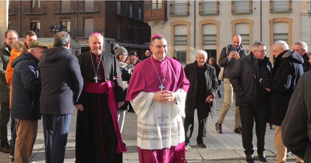 monseñor Mikel obispo de Palencia