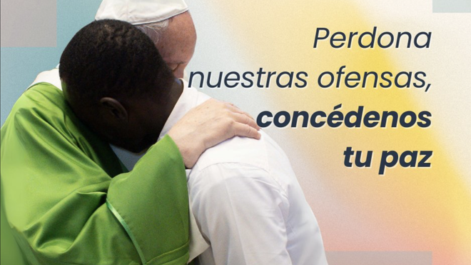 Cartel y lema del mensaje para la Jornada Mundial de la Paz