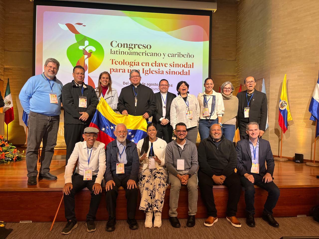 venezolanos en el Congreso latinoamericano de la sinodalidad