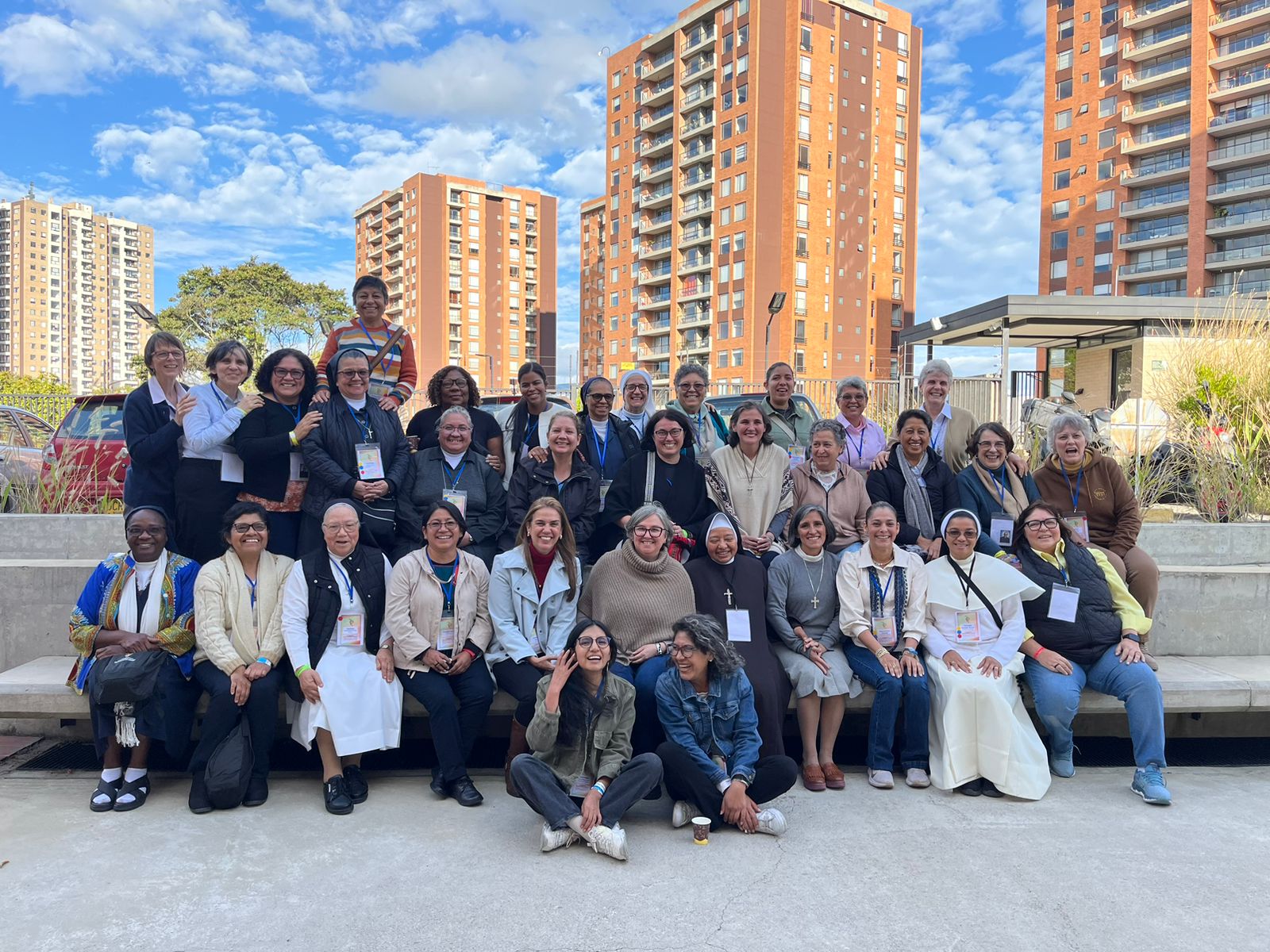 mujeres participantes en el congreso