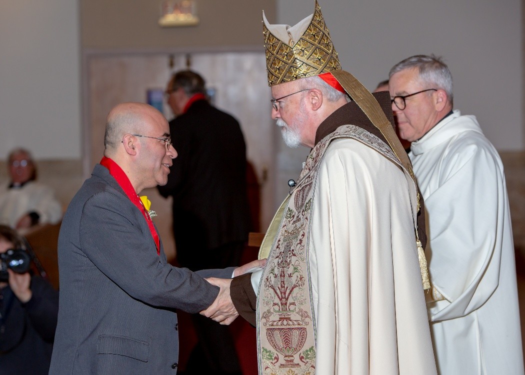 Ospino y cardenal OMalley