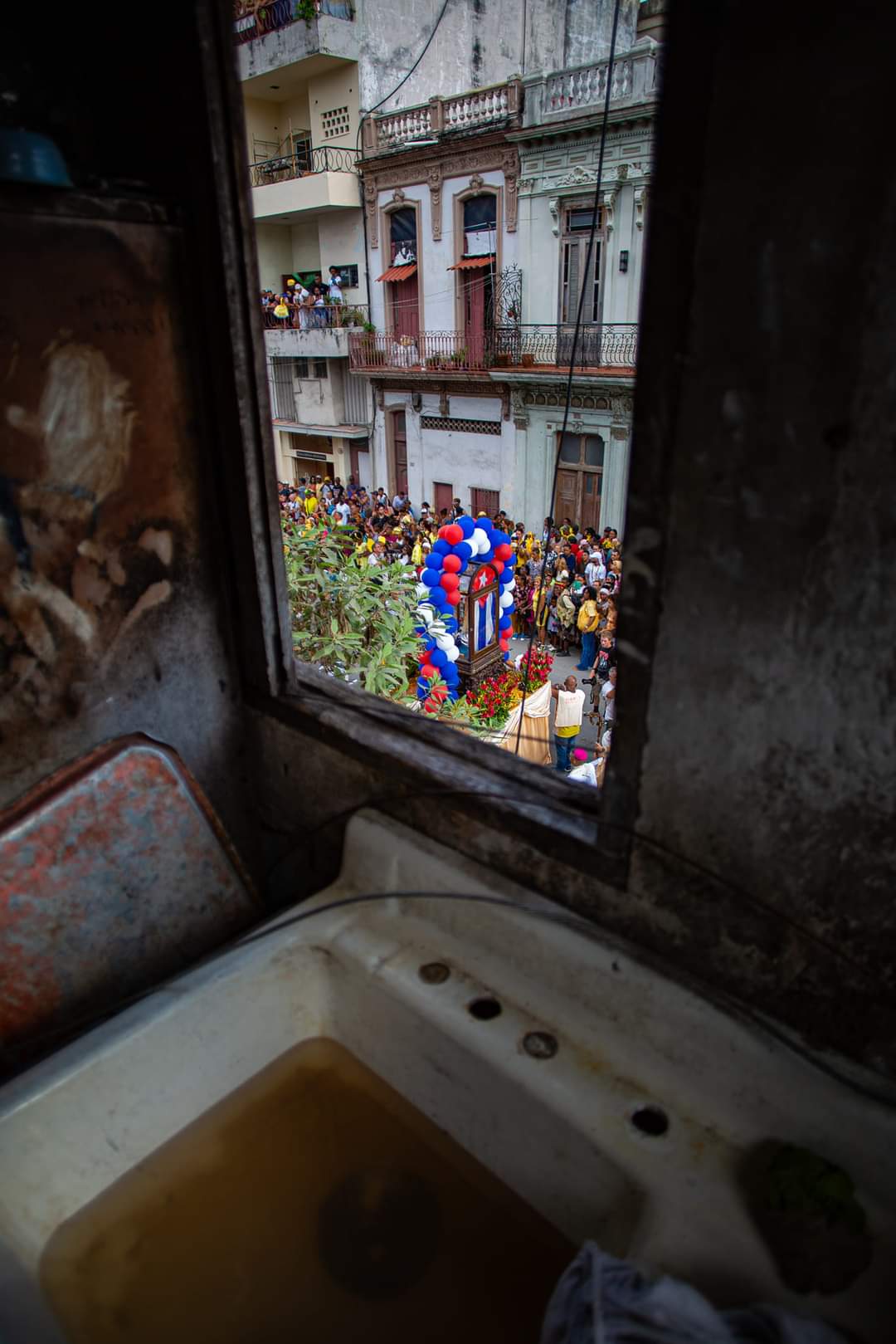 procesion de la Virgen de la caridad del Cobre 2024 ñ