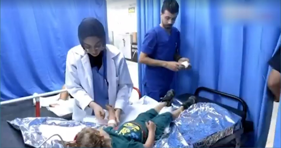 Gaza hospital de campaña