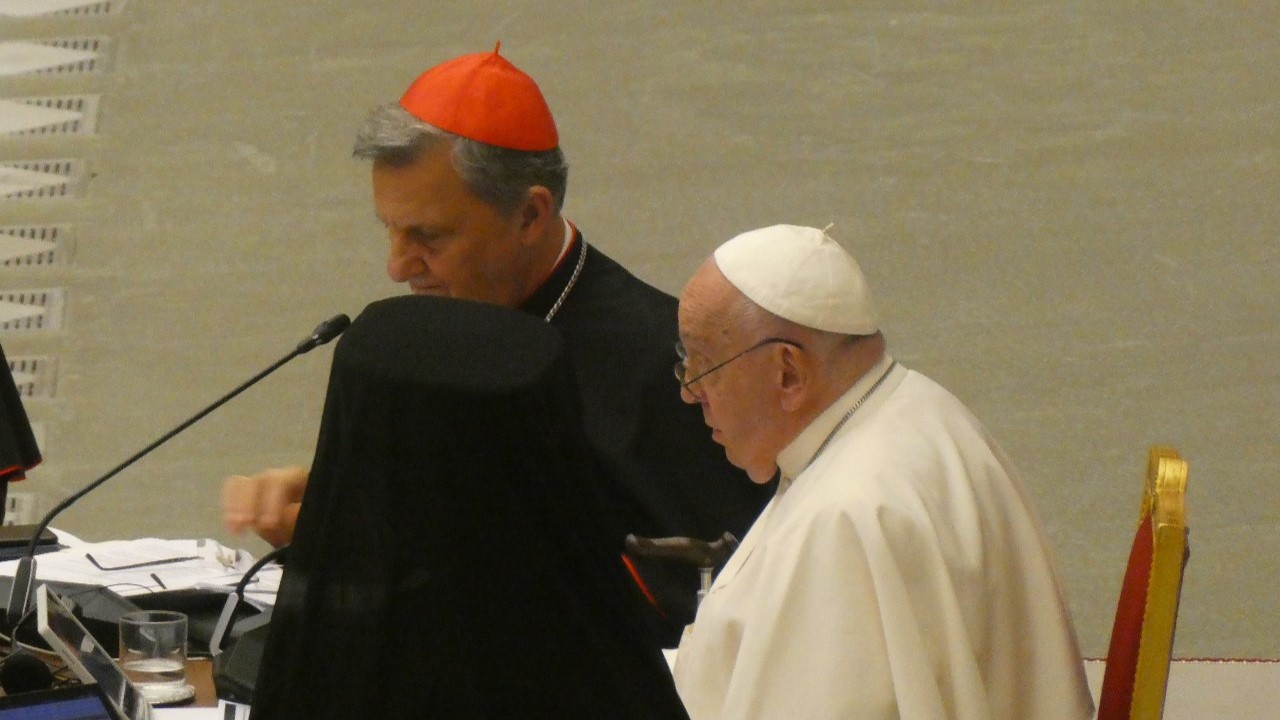 Papa Francisco en la Asamblea Sinodal