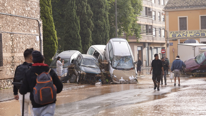 Valencia, 'zona 0' de la DANA y de la solidaridad: "Fue como un tsunami"