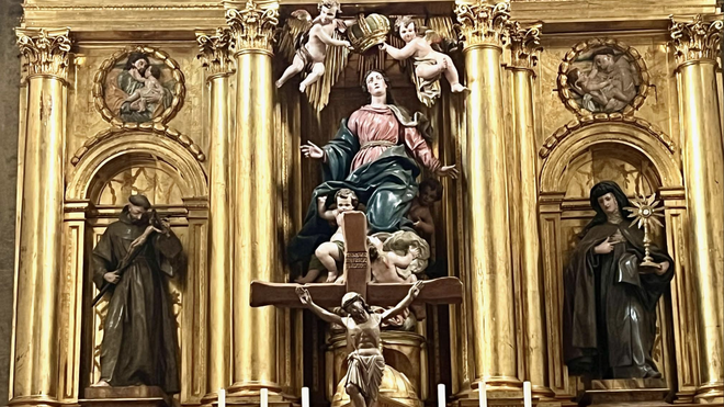 La Virgen del retablo de Belorado