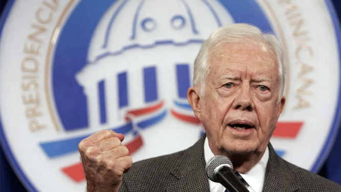 The late Jimmy Carter