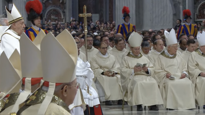 Francisco preside la misa de la Epifanía del Señor