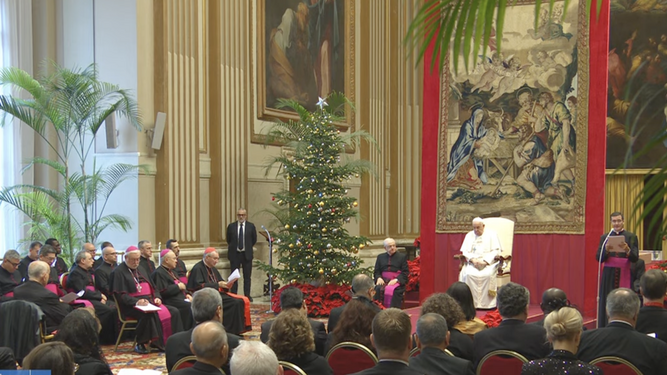 Discurso del Papa ante el Cuerpo Diplomático