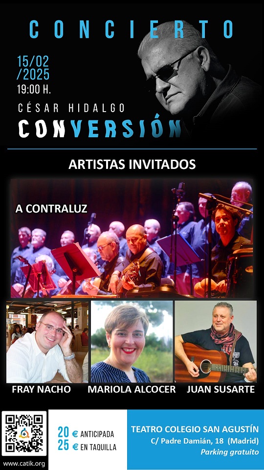 Poster concierto con artistas