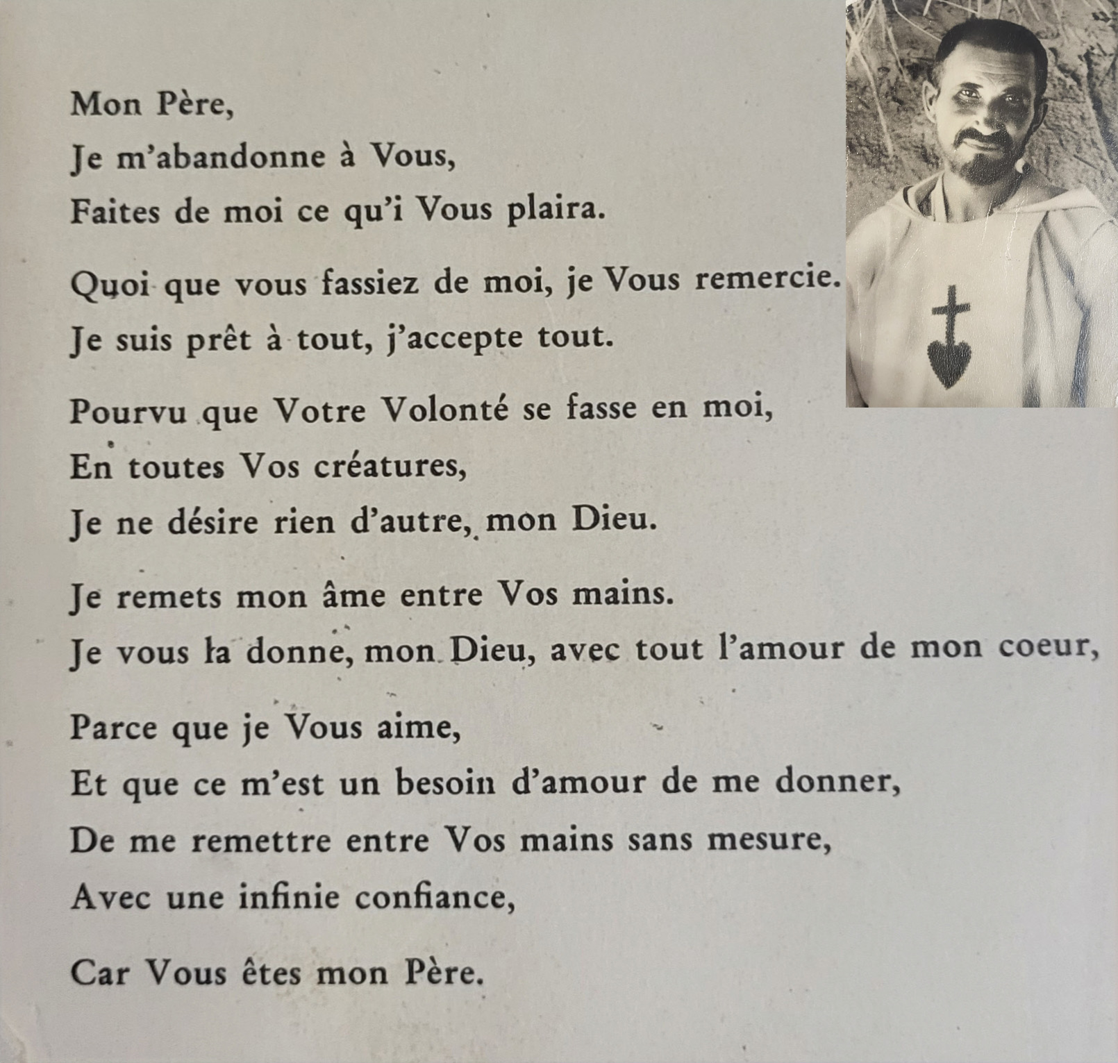 Oración Padre me pongo en tus manos