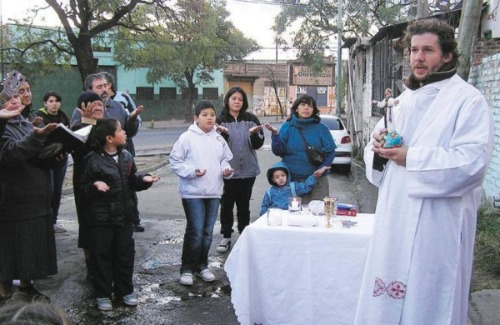 Trabajo en las villas de Argentina