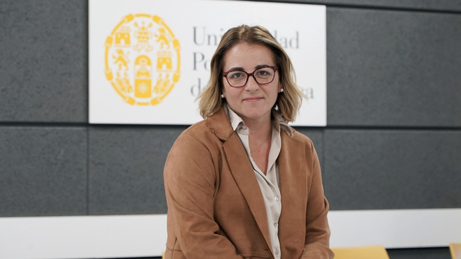 Débora García, 'dircom' de la UPSA