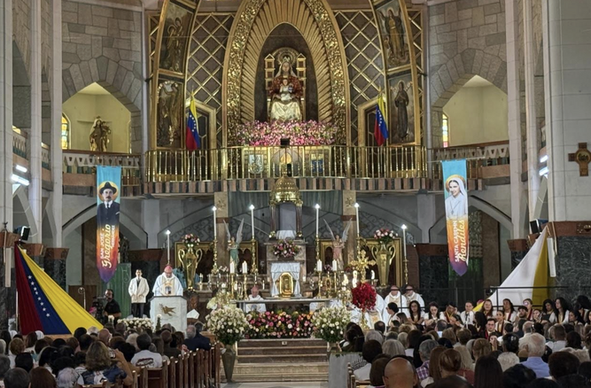 Misa santidad en Caracas