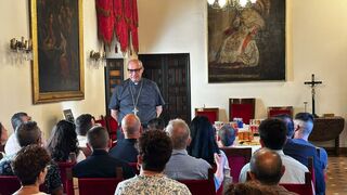 Visita al obispo de Málaga